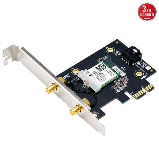 ASUS PCE-AXE5400 HARICI ANTEN WiFi 6E PCI-E ADAPTOR resmi