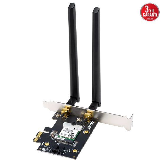 ASUS PCE-AXE5400 HARICI ANTEN WiFi 6E PCI-E ADAPTOR resmi