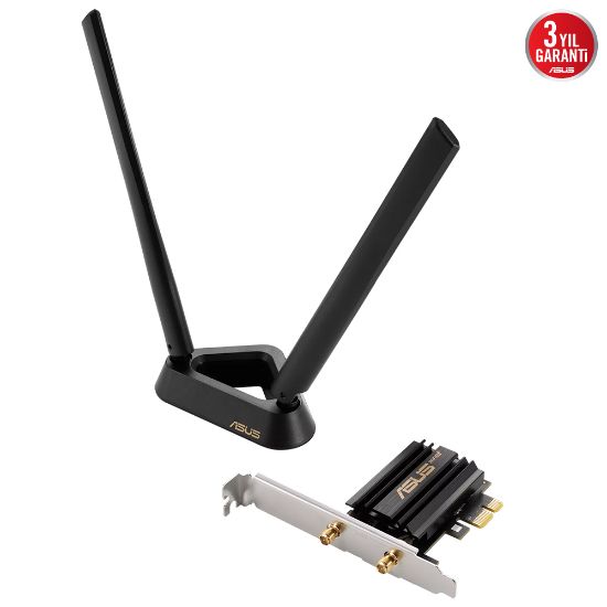 ASUS PCE-AXE59BT HARICI ANTEN WiFi 6E PCI-E ADAPTOR resmi