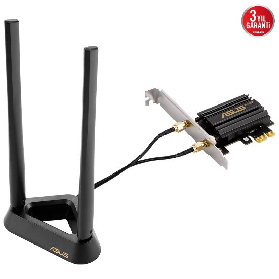 ASUS PCE-AXE59BT HARICI ANTEN WiFi 6E PCI-E ADAPTOR resmi