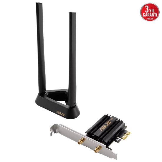 ASUS PCE-AXE59BT HARICI ANTEN WiFi 6E PCI-E ADAPTOR resmi