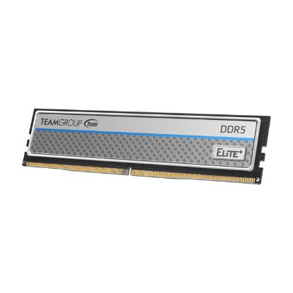 Team Elite Plus Silver 8 GB (1x8GB) 4800 Mhz DDR5 CL40 U-DIMM RAM(TPSD58G4800HC40016)  resmi