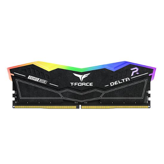 Team T-Force DELTA RGB Black 32GB(2x16GB) 5600Mhz DDR5 CL32 Gaming Ram (FF3D532G5600HC32DC01) resmi