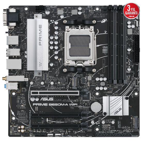 ASUS PRIME B650M-A WIFI DDR5 6400MHZ AM5 mATX resmi