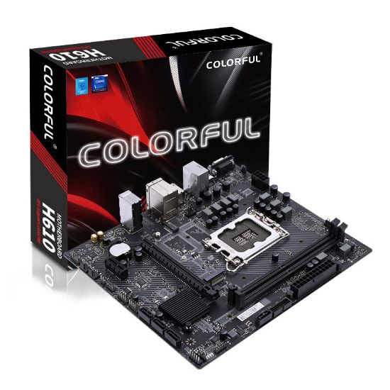 COLORFUL H610M-E M.2 V20 DDR4 3200MHz HDMI mATX 1700p resmi