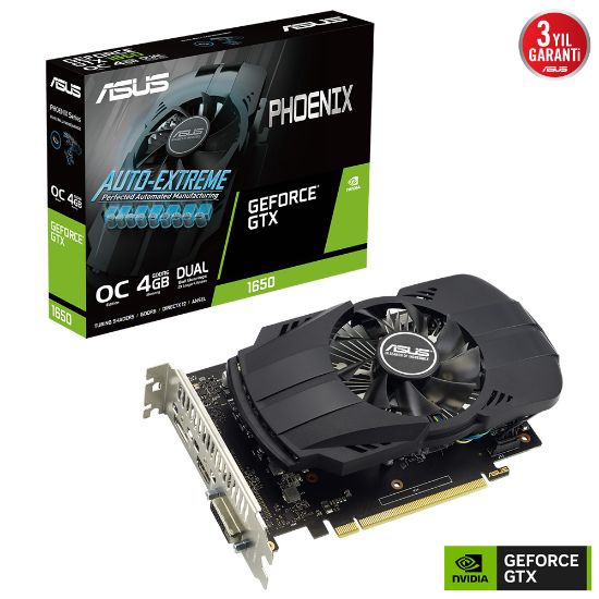 ASUS PH-GTX1650-O4GD6-P EVO 4GB GDDR6 HDMI 128Bit  resmi