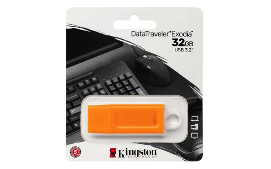 32GB USB3.2 DTX/32GB Exodia TURUNCU KINGSTON resmi