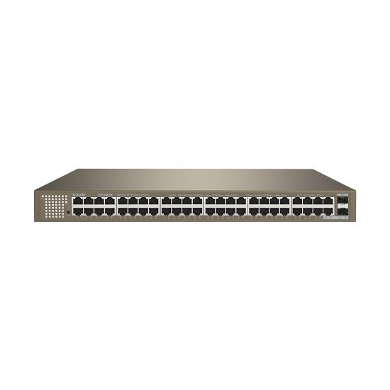 TENDA TEG1050F 48Port 10/100/1000 GIGABIT SWITCH resmi