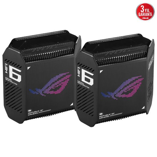 ASUS GT6 (B-2-PK) ROG RAPTURE GT GAMING MESH WIFI6 resmi