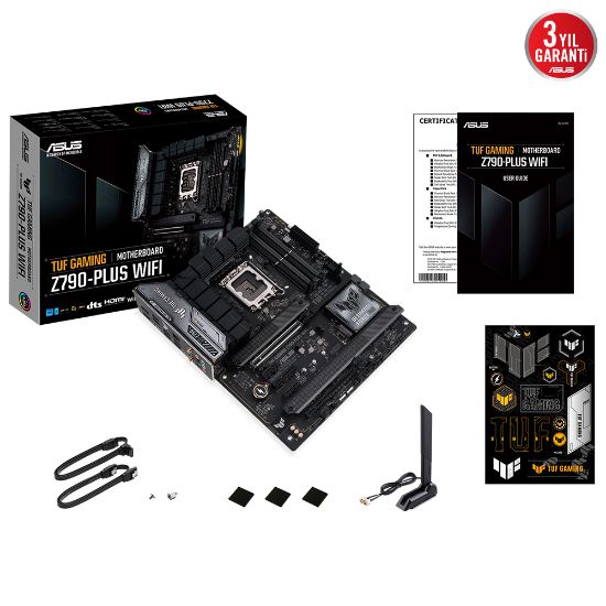 ASUS TUF GAMING Z790-PLUS WIFI DDR5 M.2 ATX 1700p resmi