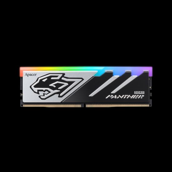 Apacer Panther RGB 16GB (1x16GB) 6000MHz CL40 DDR5 Gaming Ram (AH5U16G60C5129BAA-1) resmi