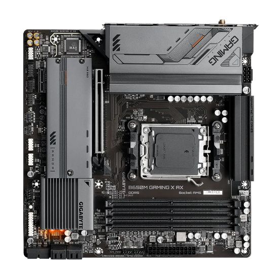 GIGABYTE B650M-GAMING-X-AX DDR5 6400Mhz(OC) M.2 mATX AM5  resmi