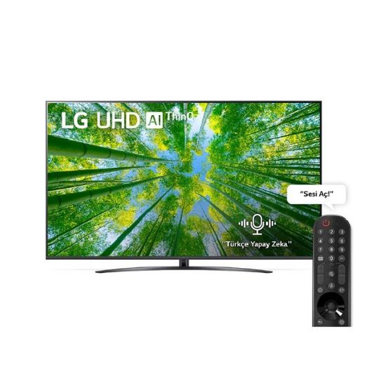 LG 50UQ81006LB 50" 127 EKRAN 4K UHD UYDU ALICILI   resmi