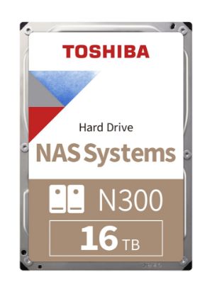 16TB TOSHIBA N300 7200RPM SATA 512MB HDWG31GUZSVA resmi