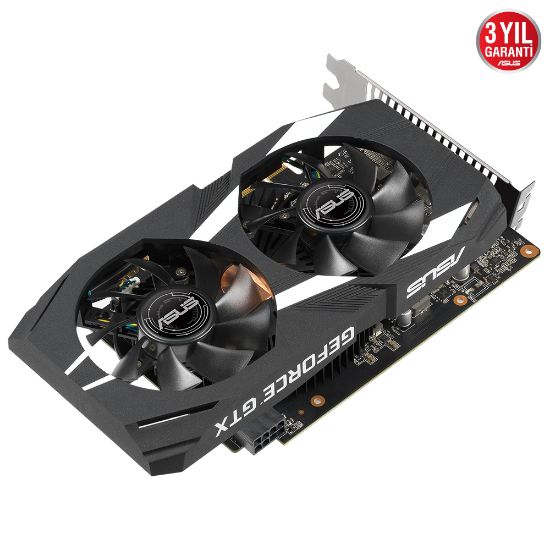 ASUS DUAL-GTX1650-O4GD6-P-V2 4GB GDDR6 HDMI 128BİT resmi