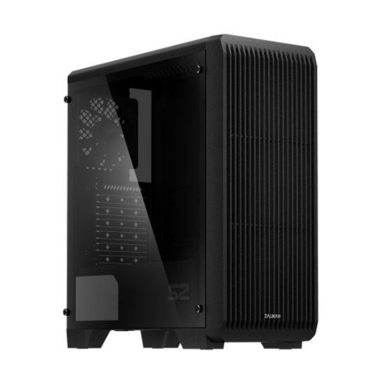 ZALMAN S2 TG 600W TEMPERLİ CAM ATX MID TOWER KASA resmi