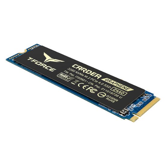 Team T-Force CARDEA ZERO Z440 1TB 5000/4400/MB/s M.2 PCIe Gen4 x4 SSD (TM8FP7001T0C311) resmi