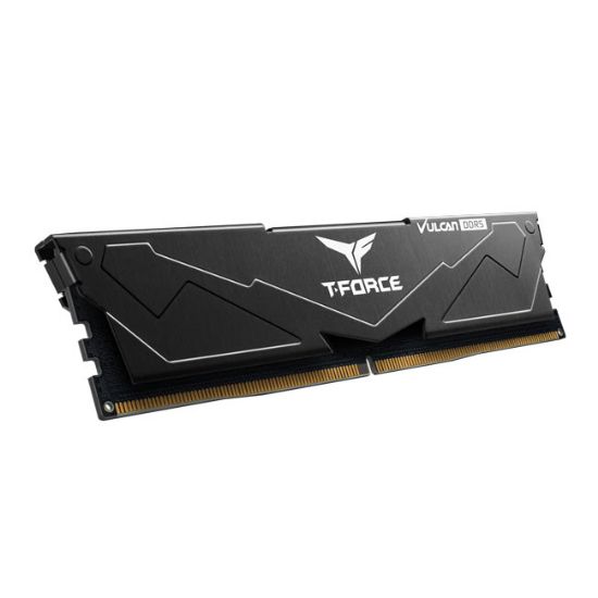 Team T-Force Vulcan Black 32GB(2X16GB) 5200Mhz DDR5 Gaming Ram CL40 (FLBD532G5200HC40CDC01) resmi