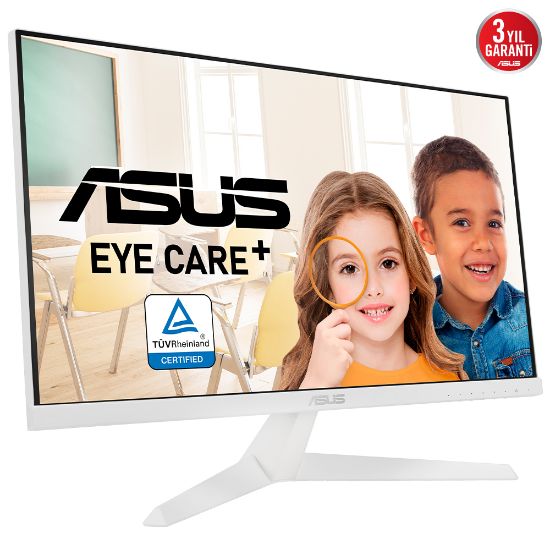 23.8 ASUS VY249HE-W FHD IPS 1MS 75HZ HDMI VGA resmi