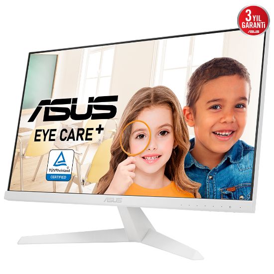 23.8 ASUS VY249HE-W FHD IPS 1MS 75HZ HDMI VGA resmi