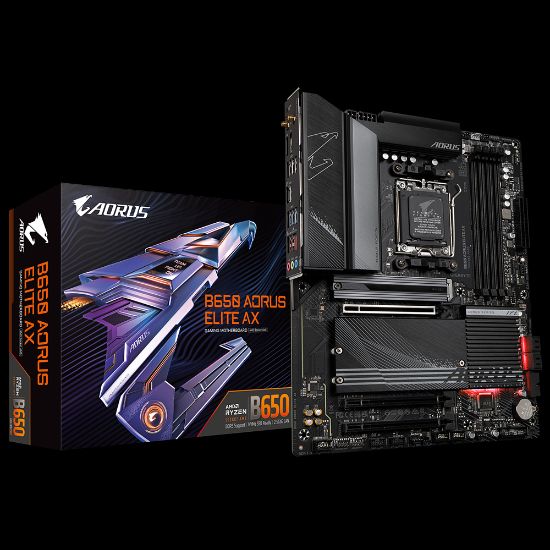 GIGABYTE B650 AORUS ELITE AX DDR5 6666Mhz(OC) HDMI ATX AM5 resmi