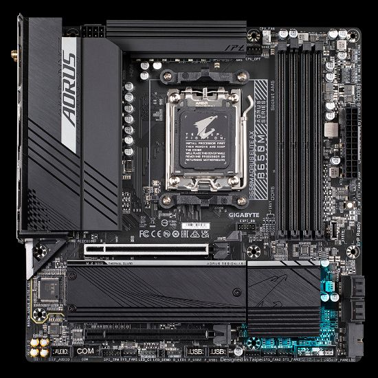 GIGABYTE B650M AORUS ELITE AX DDR5 6666Mhz(OC) DP HDMI AM5 resmi