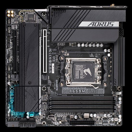 GIGABYTE B650M AORUS ELITE AX DDR5 6666Mhz(OC) DP HDMI AM5 resmi