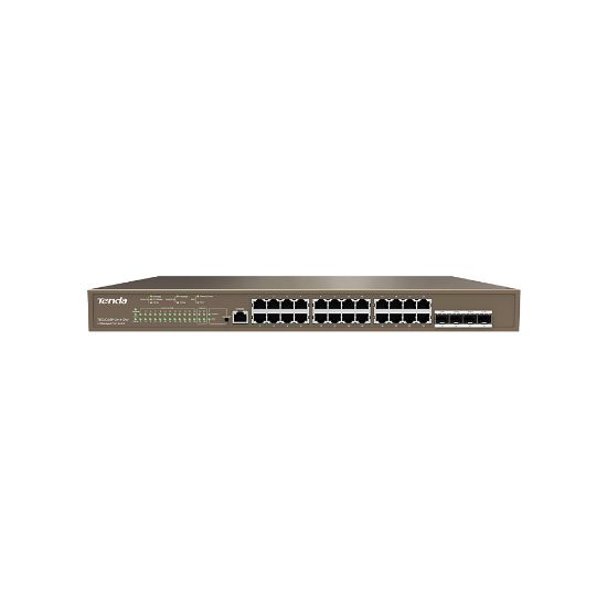 TENDA TEG5328P-24 24 PORT 10/100/1000 MBPS YÖNETİLEBİLİR resmi