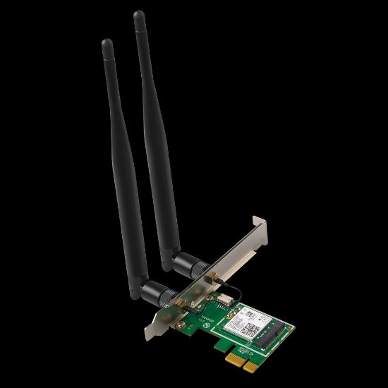 TENDA E30 AX3000 Wi-Fi 6 Bluetooth 5 PCIe Adaptör resmi