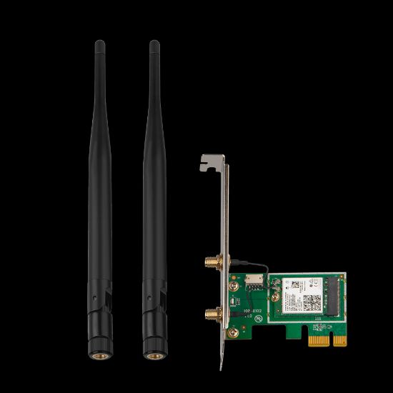 TENDA E30 AX3000 Wi-Fi 6 Bluetooth 5 PCIe Adaptör resmi