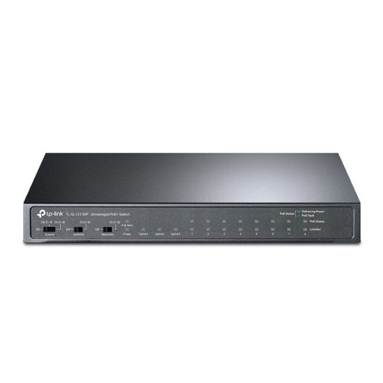 TP-LINK TL-SL1311MP 8 PORT 10/100 YÖNETİLEMEZ SWITCH resmi