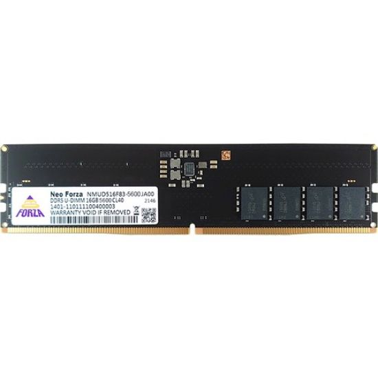 16GB DDR5 5600Mhz CL40 1.1V NMUD516F81-5600JA10 NEOFORZA resmi