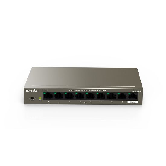 TENDA TEG1110PF-8-102W 10PORT 10/100/1000 SWITCH resmi