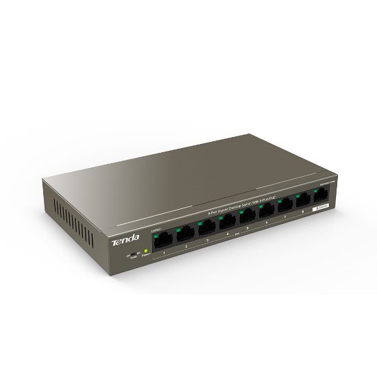 TENDA TEG1109P-8-102W 9 PORT 10/100/1000 SWITCH resmi