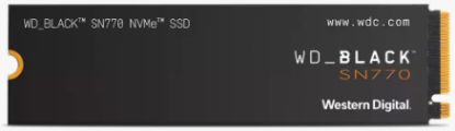 250GB WD BLACK SN770 M.2 NVMe 2000/4000MB/s WDS250G3X0E SSD resmi