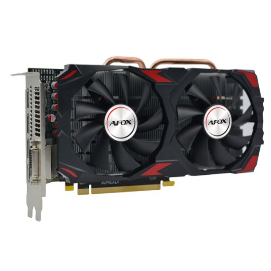 AFOX RX580 DUAL 2048SP 8GB GDDR5 256Bit (AFRX580-8192D5H3-V2) resmi