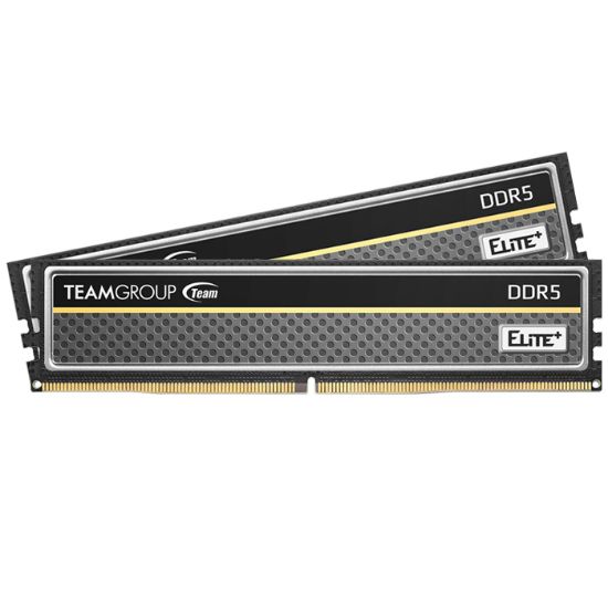 Team Elite Plus Black 16 GB (2x8GB) 5200 Mhz DDR5 CL42 U-DIMM RAM (TPBD516G5200HC42DC016) resmi