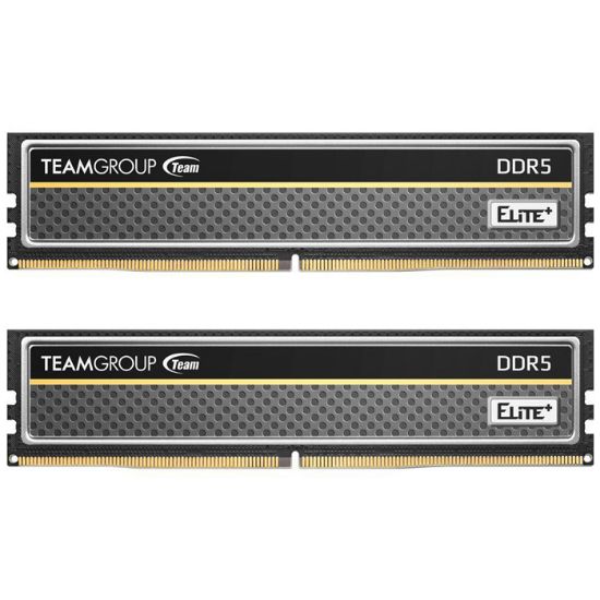 Team Elite Plus Black 16 GB (2x8GB) 5200 Mhz DDR5 CL42 U-DIMM RAM (TPBD516G5200HC42DC016) resmi