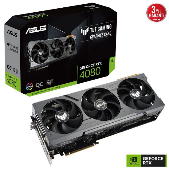 ASUS TUF-RTX4080-O16G-GAMING GDDR6X HDMI DP 256Bit resmi