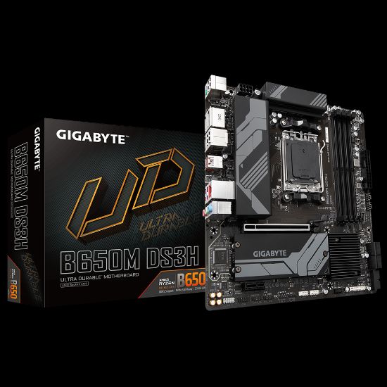 GIGABYTE B650M DS3H DDR5 6400MHZ(OC) M.2 mATX AM5 resmi