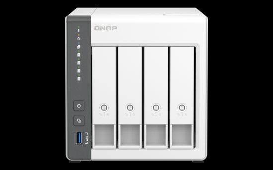 QNAP TS-433 4 YUVALI 4GB DEPOLAMA ÜNİTESİ resmi