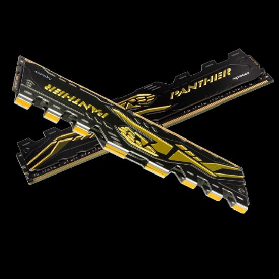 Apacer Panther-Golden 16 GB (2x8GB) 3600 Mhz CL18 DDR4 Gaming RAM (AH4U16G36C25Y7GAA-2) resmi