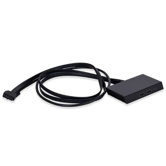 LIAN LI O11D EVO Additional I/O BLACK KIT resmi