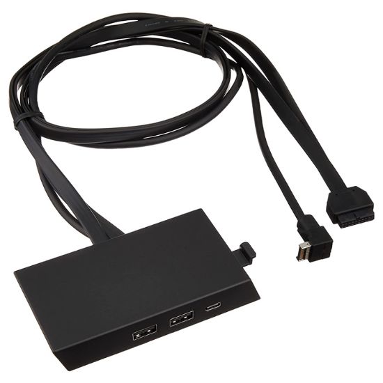 LIAN LI O11D EVO Additional I/O BLACK KIT resmi