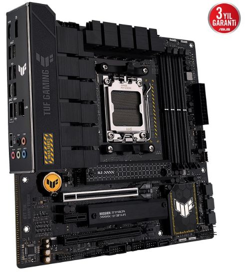 ASUS TUF GAMING B650M-PLUS DDR5 6400Mhz+(OC) HDMI DP mATX AM5 resmi