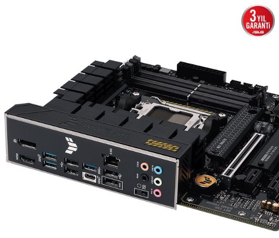 ASUS TUF GAMING B650M-PLUS DDR5 6400Mhz+(OC) HDMI DP mATX AM5 resmi