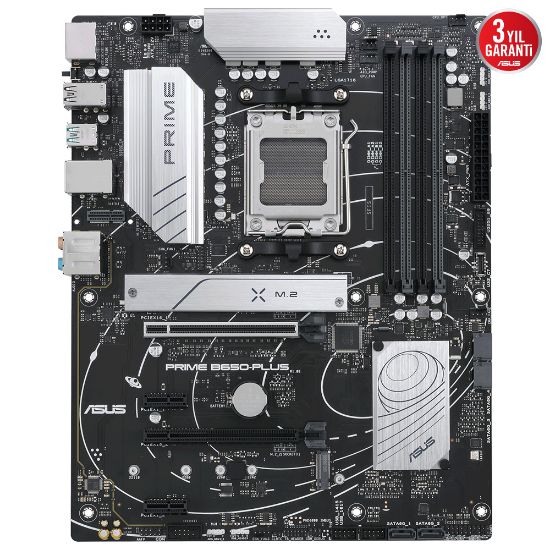 ASUS PRIME B650-PLUS DDR5 6400(OC) Mhz ATX AM5 resmi