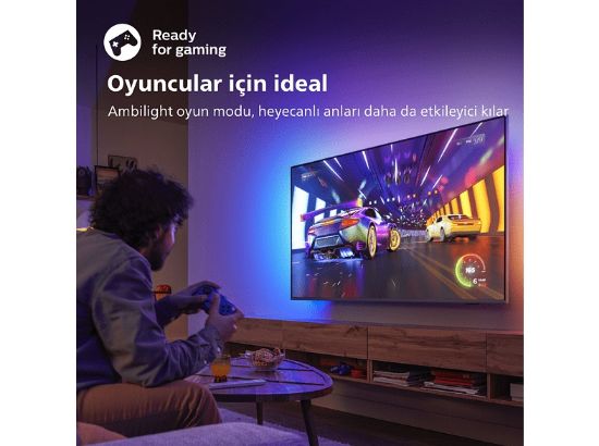 PHILIPS 58PUS8507 58" UYDU ALICILI SMART LED TV resmi