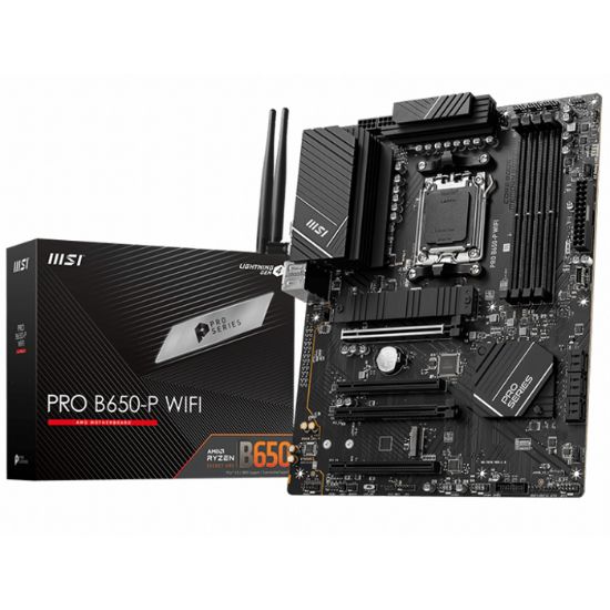 MSI PRO B650-P WIFI DDR5 6400(OC) HDMI ATX AM5 resmi