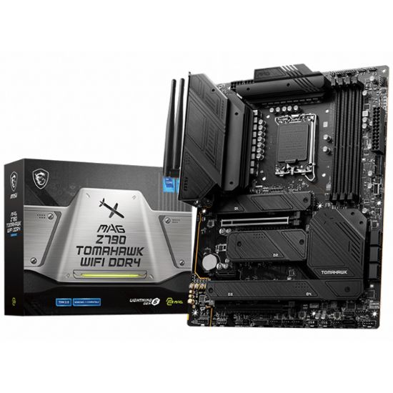 MSI MAG Z790 TOMAHAWK WIFI DDR4 5333MHz HDMI DP M.2 ATX 1700p resmi